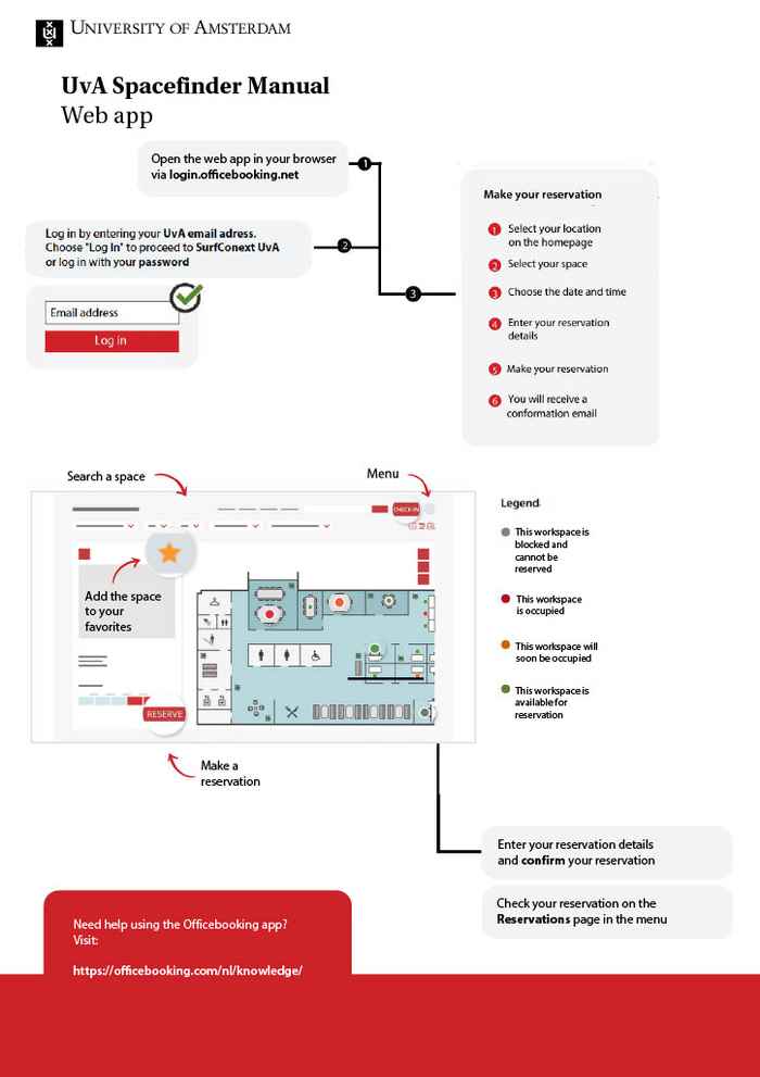 Manual UvA Spacefinder web app